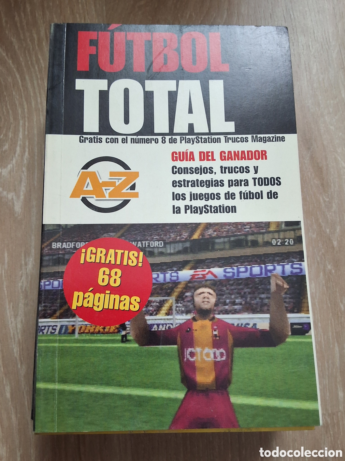 Coleccionismo de revistas y peri&oacute;dicos: PlayStation trucos revista mini gu&iacute;a suplemento n&uacute;mero 8 futbol total