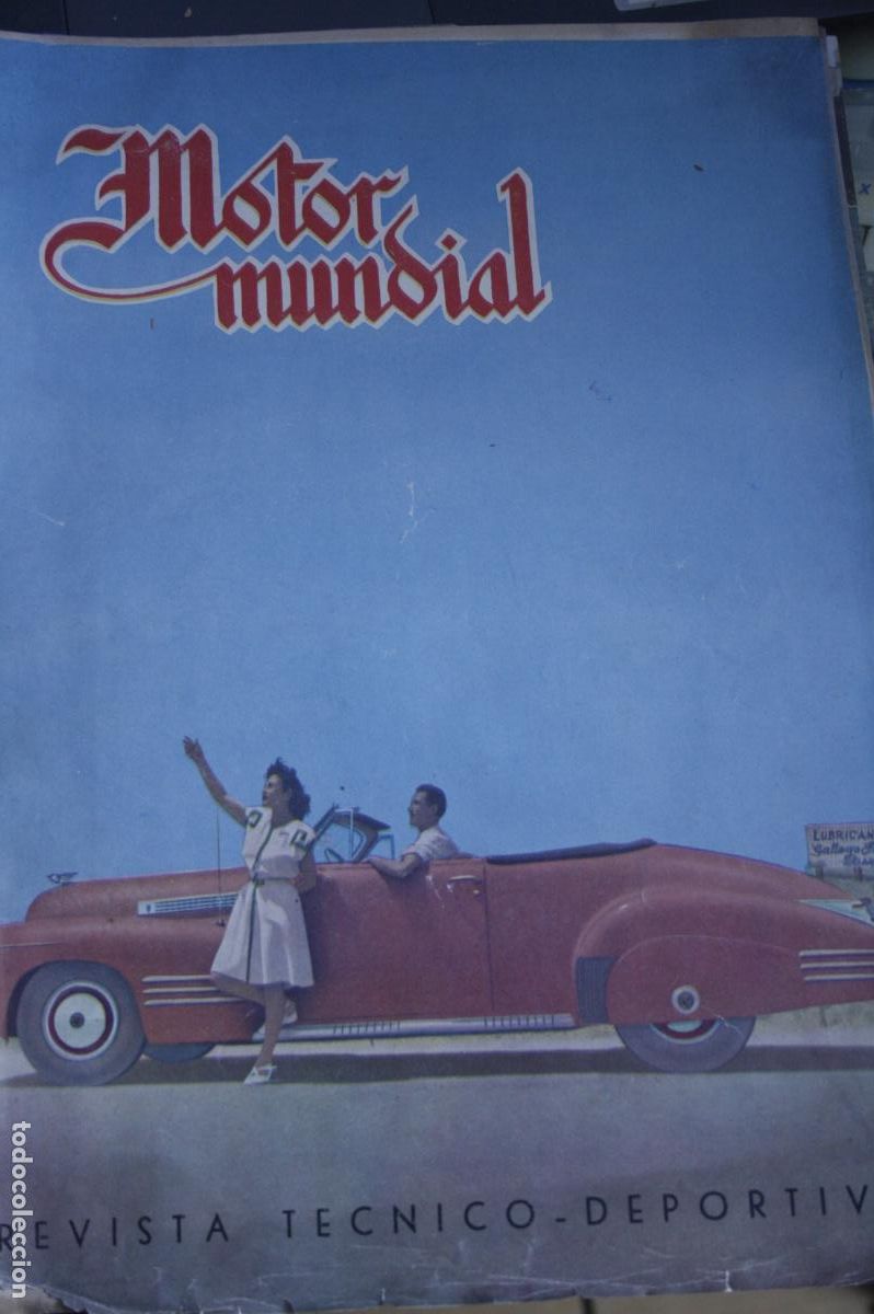 Coleccionismo de revistas y peri&oacute;dicos: REVISTA DE AUTOMOVILES MOTOR MUNDIAL N&ordm; 29 GUY VIXEN ARAVIX MOTORS ISLA DE MAN FORD FLICO