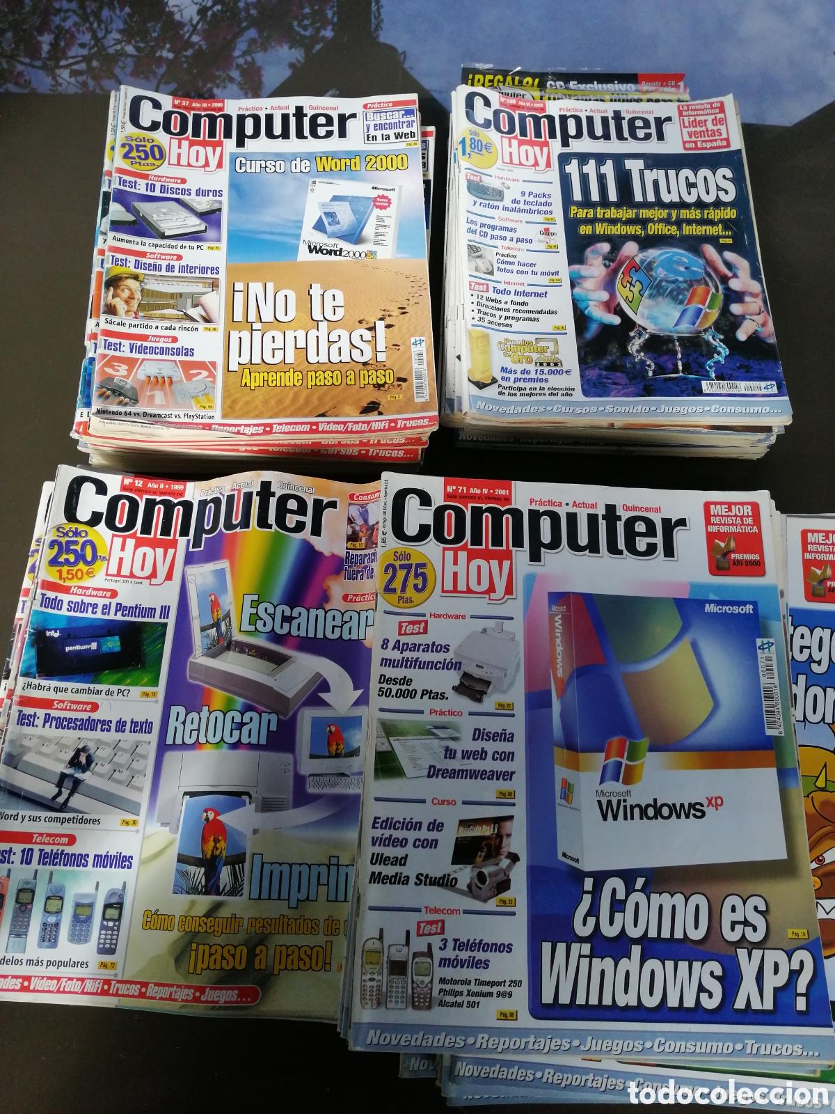 Coleccionismo de revistas y peri&oacute;dicos: Lote 76 revistas Computer Hoy