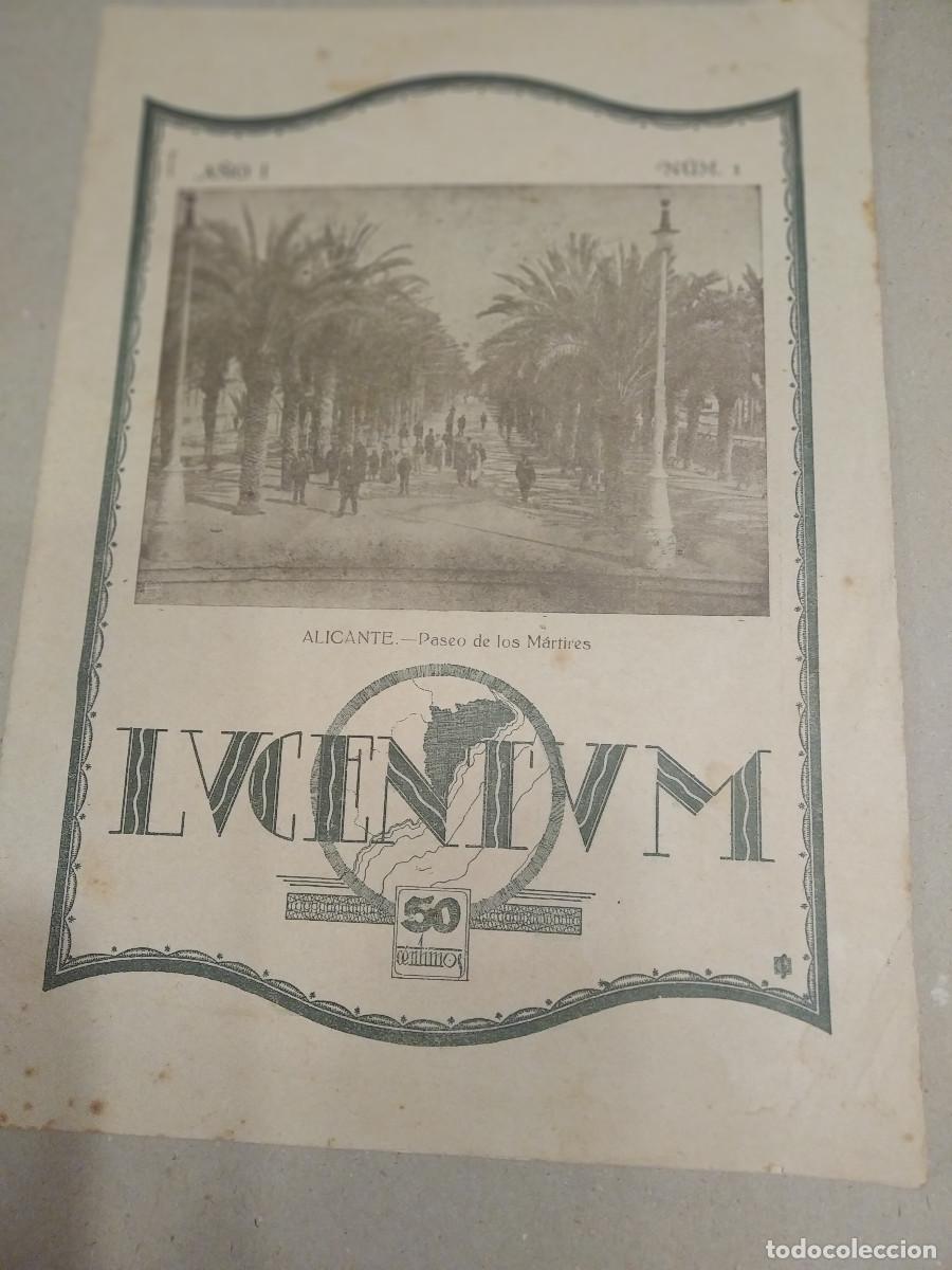 Coleccionismo de revistas y peri&oacute;dicos: Revista Lucentum y Calder&oacute;n. Alicante