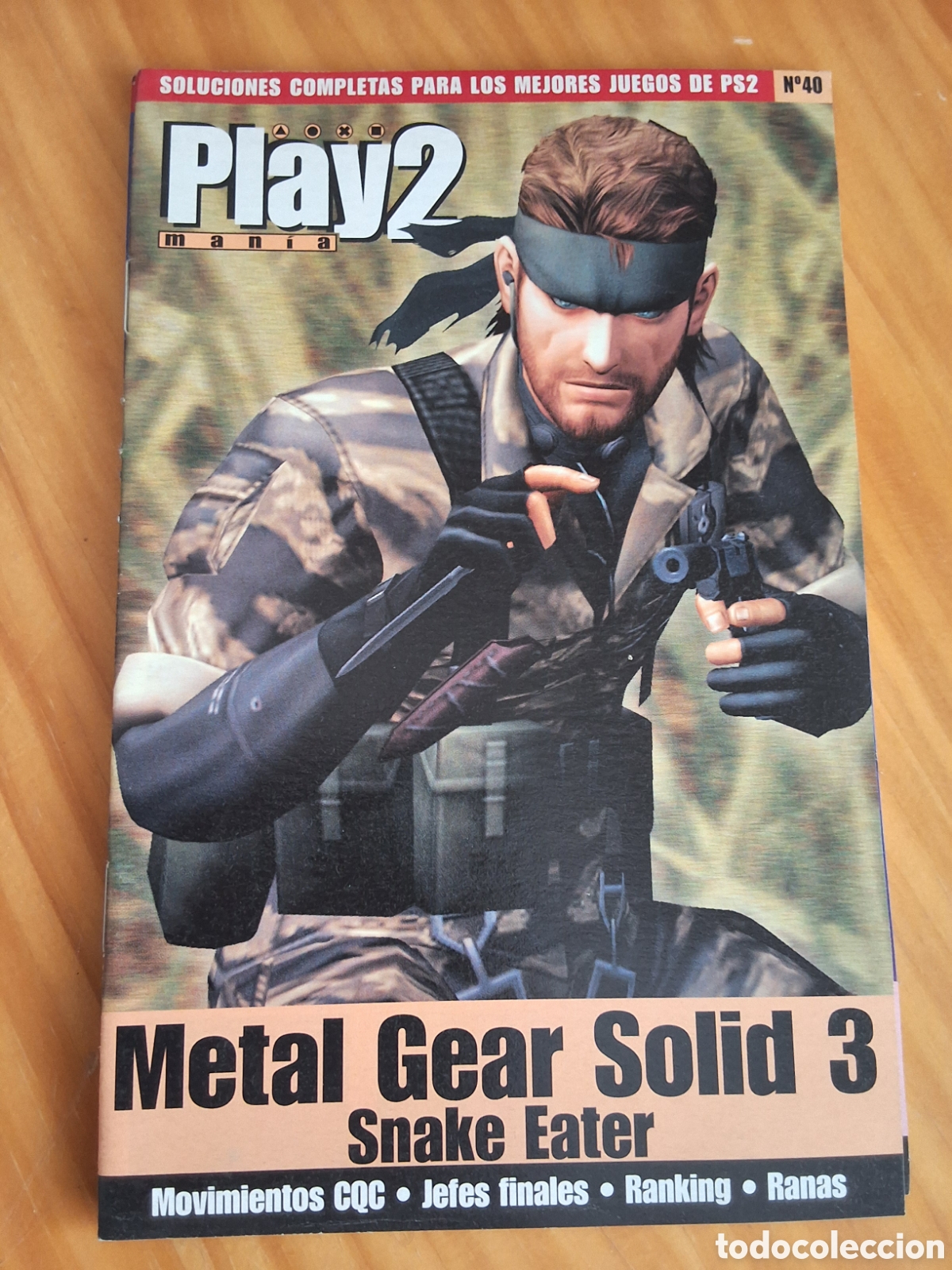 Coleccionismo de revistas y peri&oacute;dicos: Metal gear solid 3 mini gu&iacute;a suplemento revista playmania2 n&uacute;mero 75