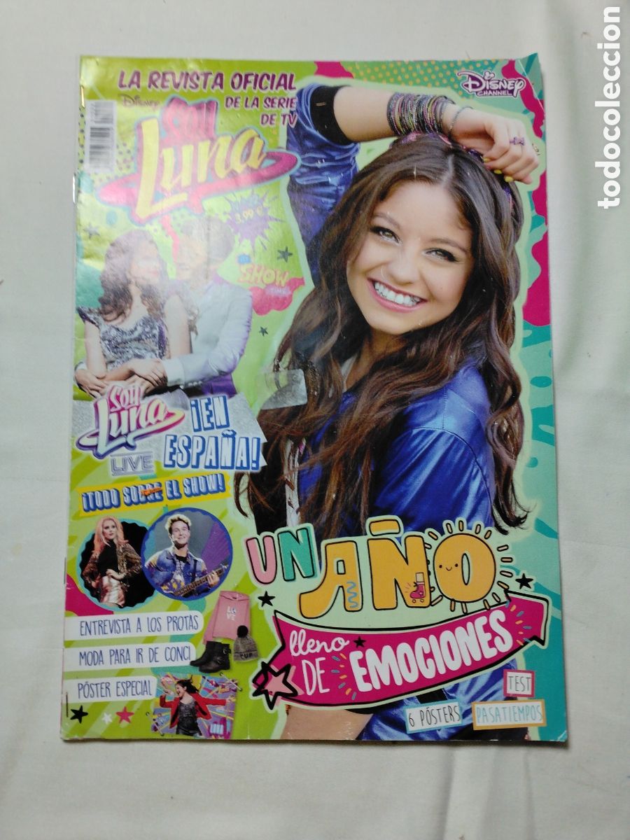 Coleccionismo de revistas y peri&oacute;dicos: DISNEY CHANNEL REVISTA JUVENIL N&ordm; 22 SOY LUNA , UN A&Ntilde;O LLENO DE EMOCIONES