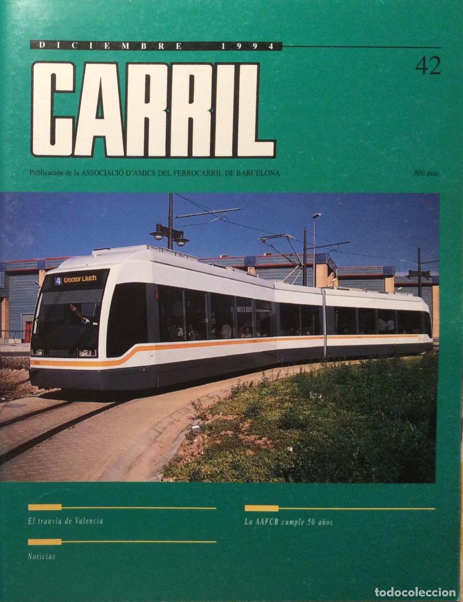 Coleccionismo de revistas y peri&oacute;dicos: REVISTA CARRIL N&Uacute;MERO 42 Diciembre 1994