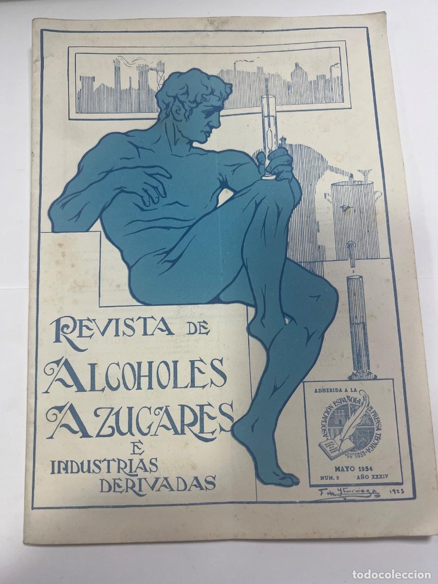 Coleccionismo de revistas y peri&oacute;dicos: REVISTA DE ALCOHOLES AZUCARES E INDUSTRIAS DERIVADAS. ABRIL, 1954.