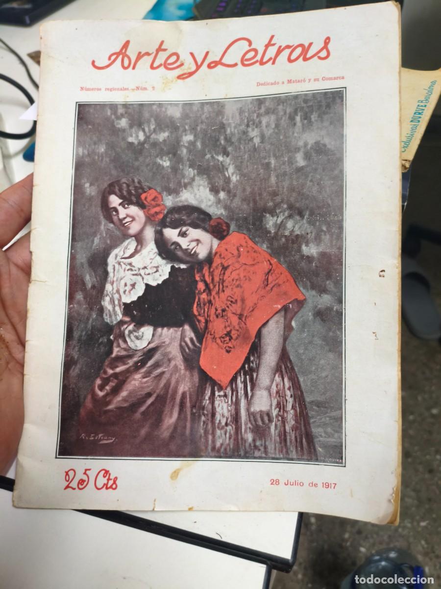 Coleccionismo de revistas y peri&oacute;dicos: Matar&oacute;. Arte y Letras. N&ordf; 8 . 28 de Julio de 1917. Numero dedicado a Matar&oacute; y su comarca.