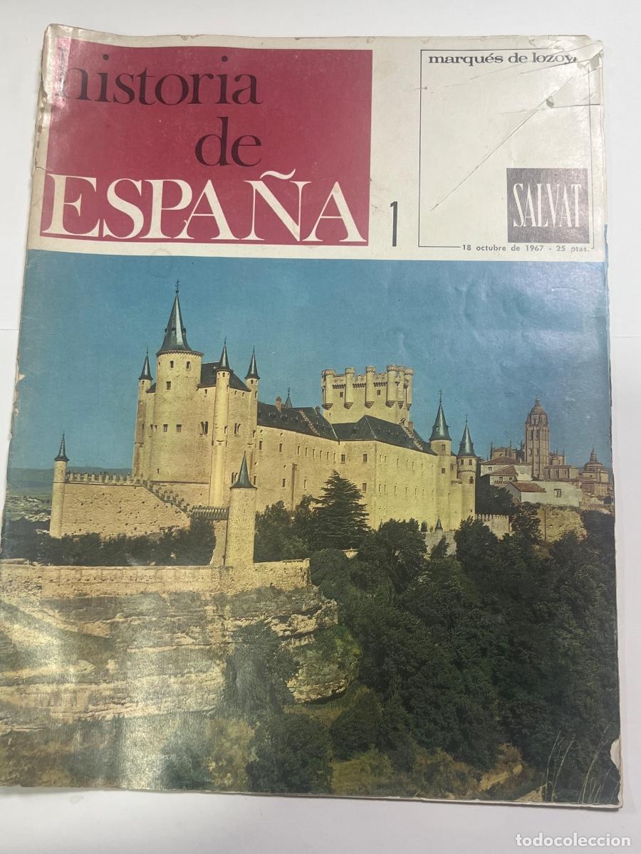 Coleccionismo de revistas y peri&oacute;dicos: REVISTA HISTORIA DE ESPA&Ntilde;A 1. MARQU&Eacute;S DE LOZOYA. ED: SALVAT. OCTUBRE, 1967.