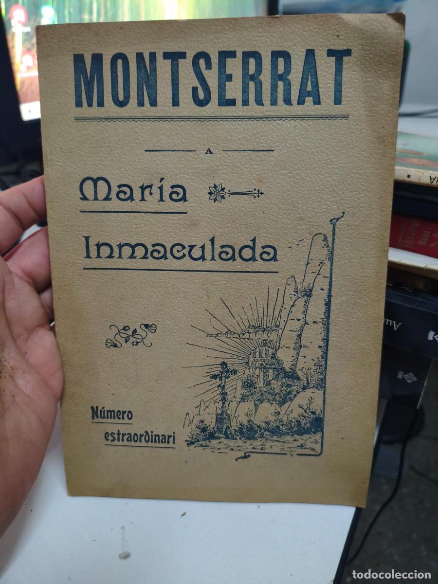 Coleccionismo de revistas y peri&oacute;dicos: REVISTA MONTSERRAT NUMERO EXTRAORDINARI DEDICAT A MARIA INMACULADA. N&ordm; 48 1904