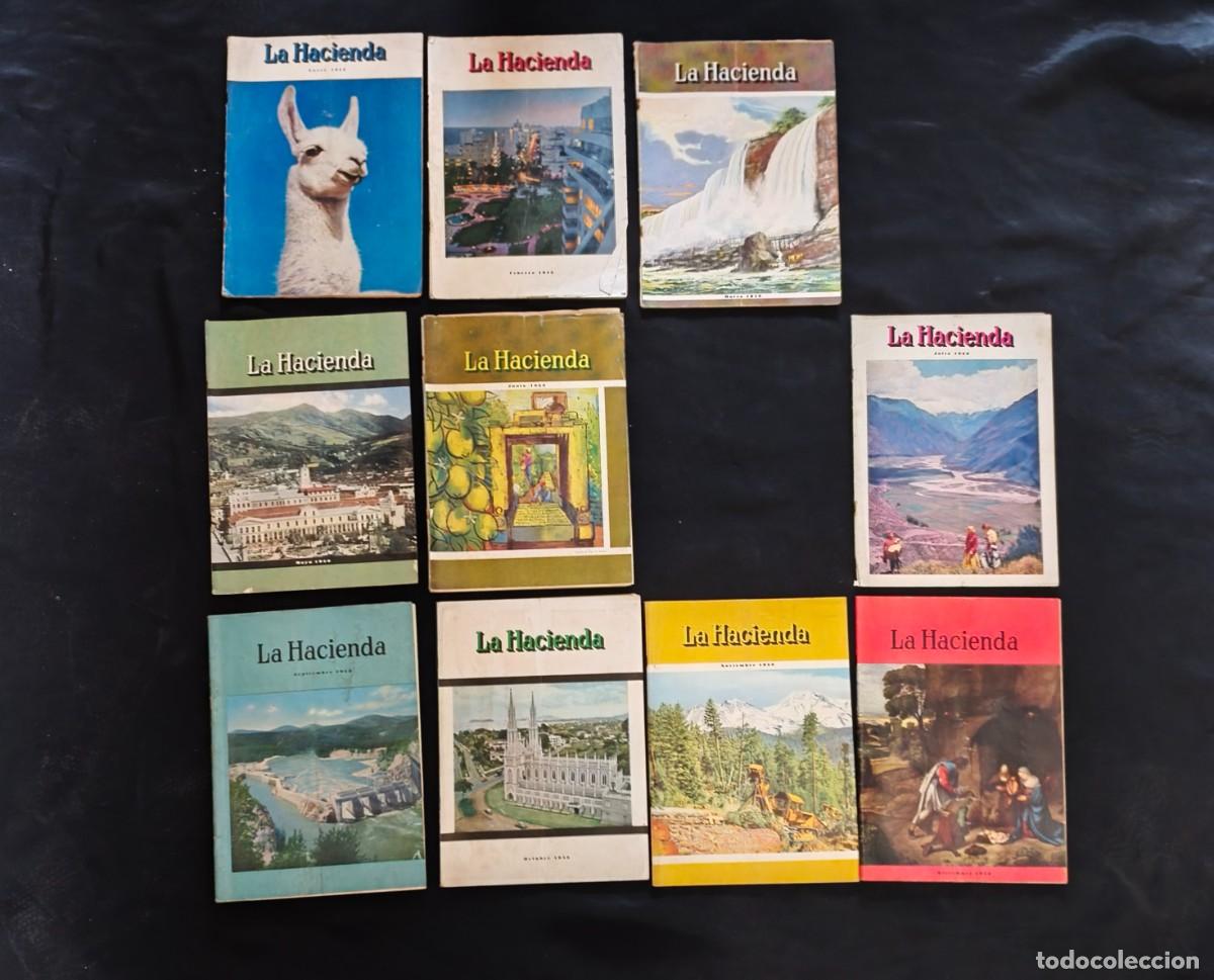 Coleccionismo de revistas y peri&oacute;dicos: Lote 10 revistas la Hacienda de 1958