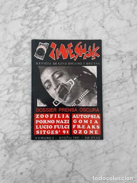 Coleccionismo de revistas y peri&oacute;dicos: ZINESHOCK - N&ordm; 2 - 1991 REVISTA DE CINE OSCURO Y BRUTAL, PORNO NAZI, GORE ALEMAN, SITGES 91, L FULCI