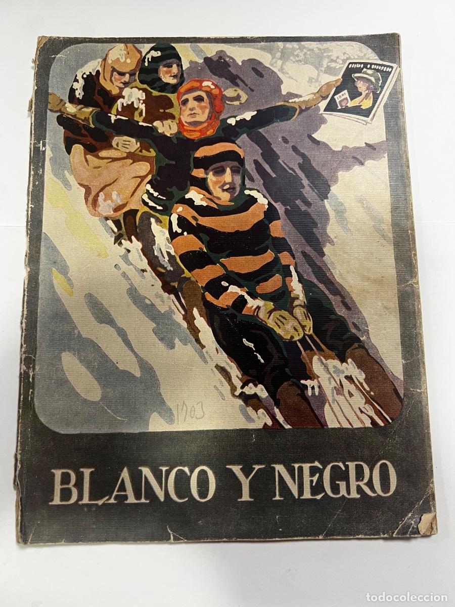 Coleccionismo de revistas y peri&oacute;dicos: REVISTA BLANCO Y NEGRO. A&Ntilde;O 34. N&deg; 1703. ENERO 1924.