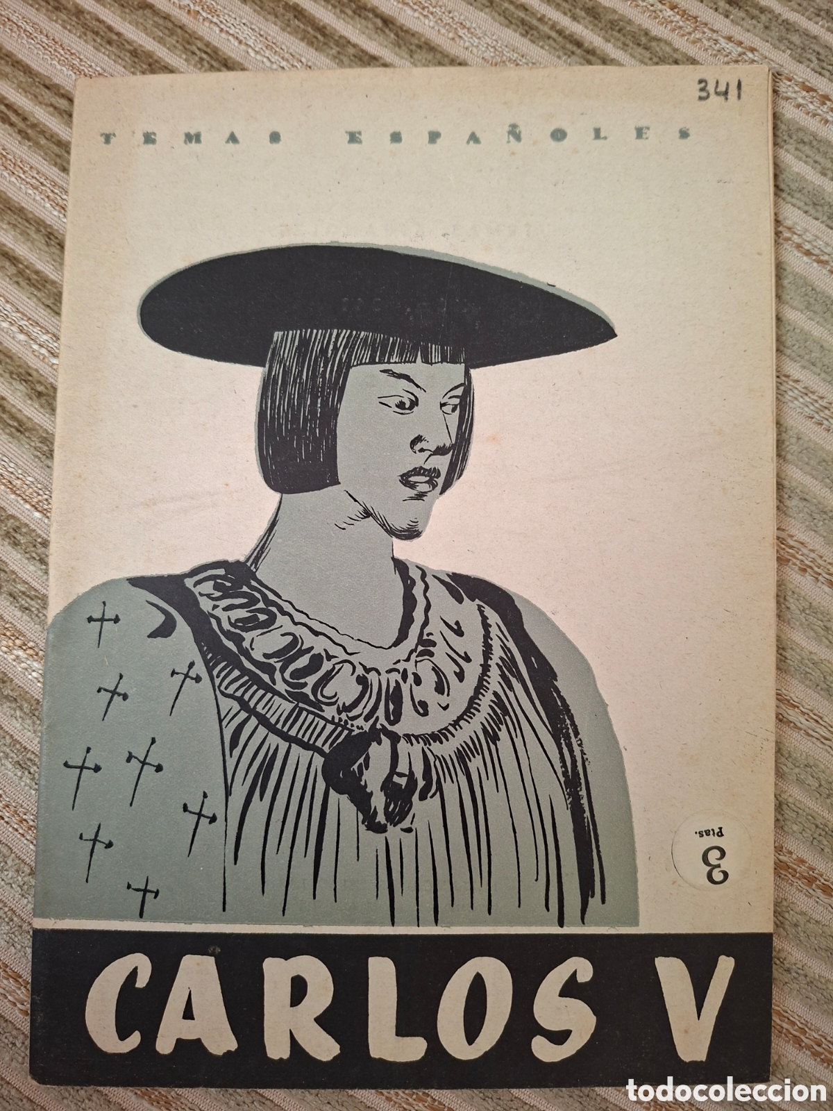 Coleccionismo de revistas y peri&oacute;dicos: TEMAS ESPA&Ntilde;OLES : CARLOS V ( Publicaciones Espa&ntilde;olas 1957)