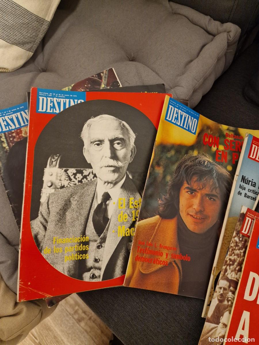Coleccionismo de revistas y peri&oacute;dicos: Coleccion practicamente completa de revista DESTINO del a&ntilde;o 1976