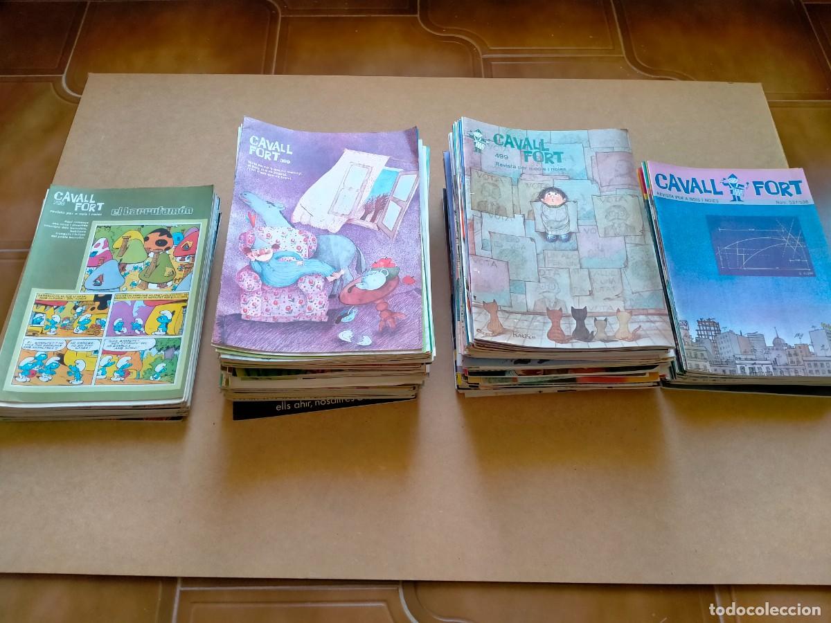 Coleccionismo de revistas y peri&oacute;dicos: Revista Cavall Fort. Lote n&uacute;meros 270 al 538 - A&ntilde;os 70 y 80