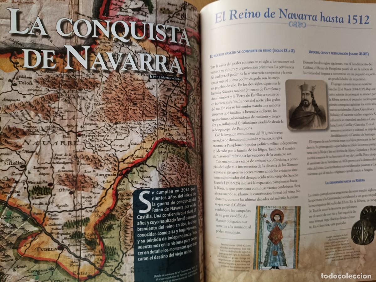 Coleccionismo de revistas y peri&oacute;dicos: HISTORIA DE NAVARRA Y SU CONQUISTA POR CASTILLA. 15 P&Aacute;GINAS DE EUSKAL HERRIA, 2012
