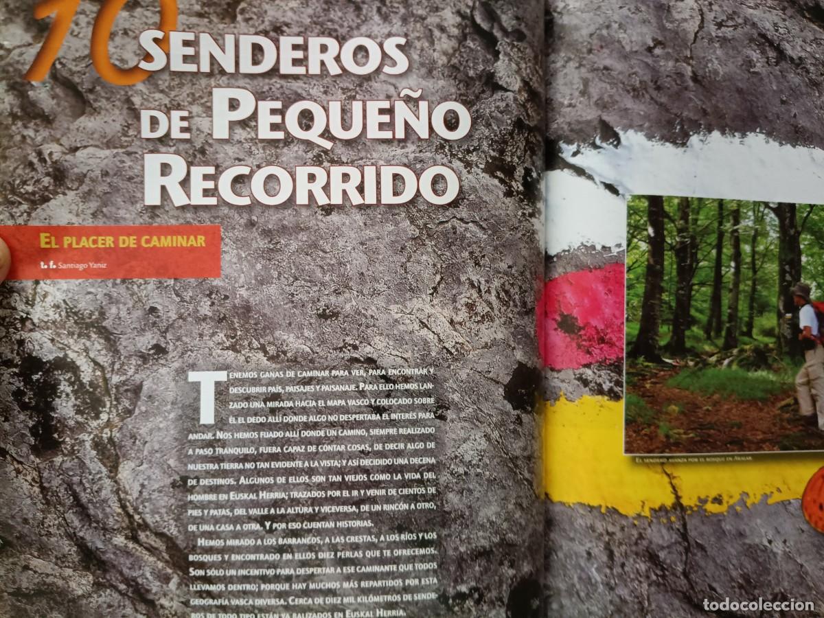 Coleccionismo de revistas y peri&oacute;dicos: SENDEROS DE PAQUE&Ntilde;O RECORRIDO. 20 P&Aacute;GINAS DE EUSKAL HERRIA, 2010