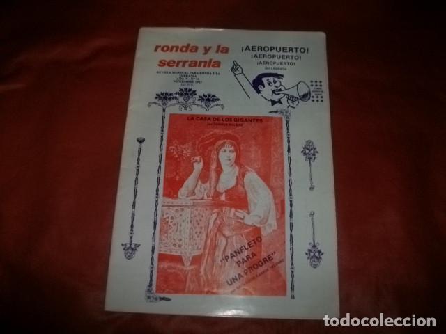Coleccionismo de revistas y peri&oacute;dicos: REVISTA RONDA Y LA SERRAN&Iacute;A 1983