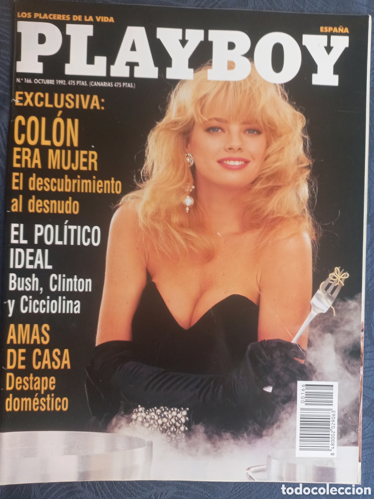 Coleccionismo de revistas y peri&oacute;dicos: PLAYBOY ESPA&Ntilde;A. OCTUBRE, 1992
