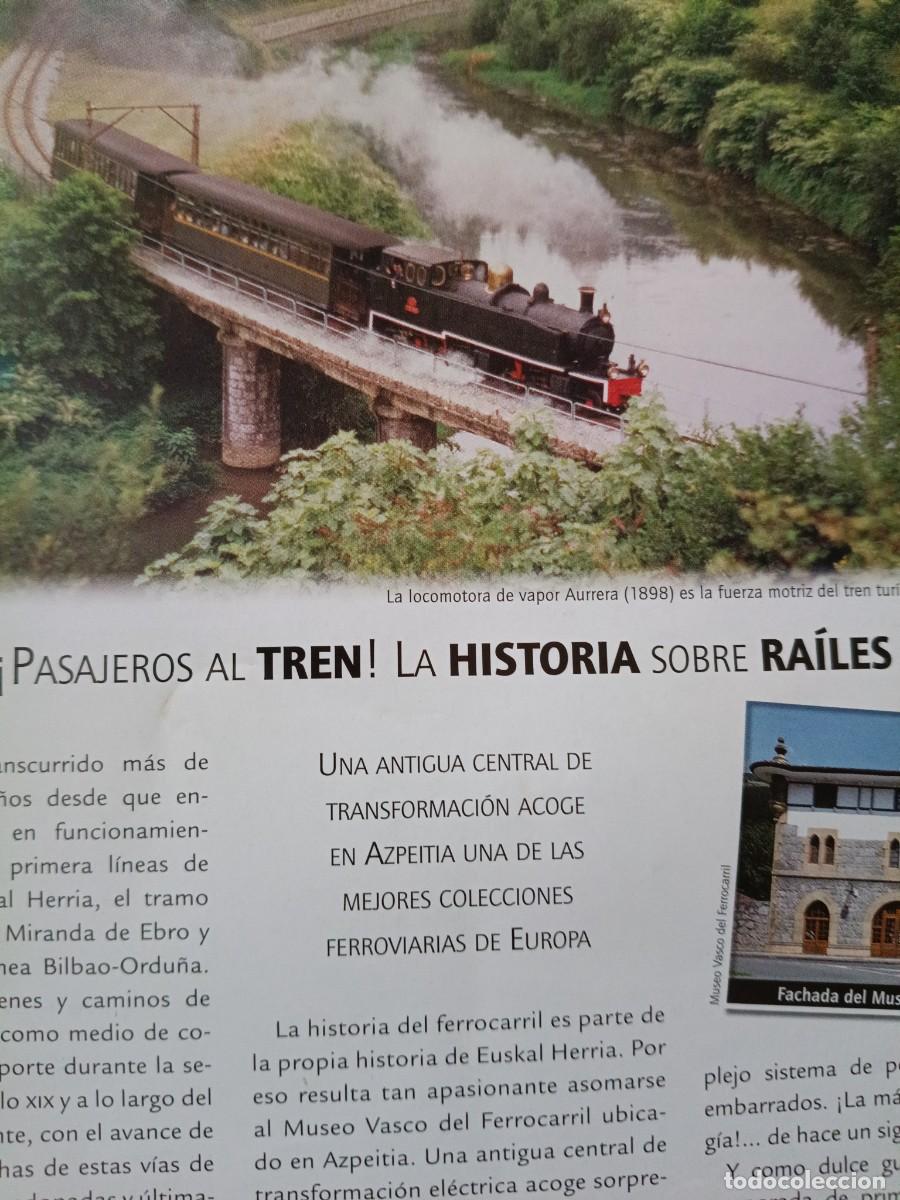 Coleccionismo de revistas y peri&oacute;dicos: MUSEO DEL FERROCARRIL DE AZPEITIA. ART&Iacute;CULO DE EUSKAL HERRIA, 2013