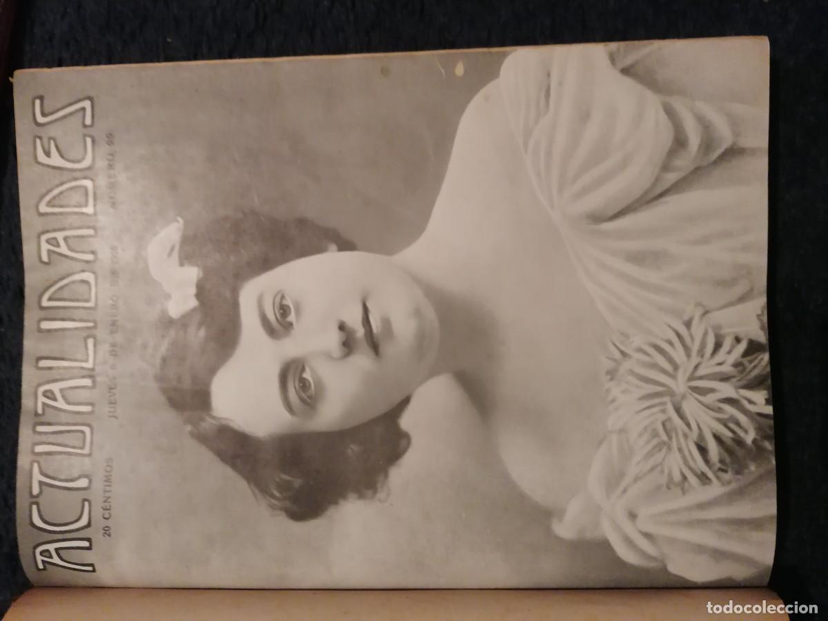 Coleccionismo de revistas y peri&oacute;dicos: Revista Actualidades 1909 y 1910