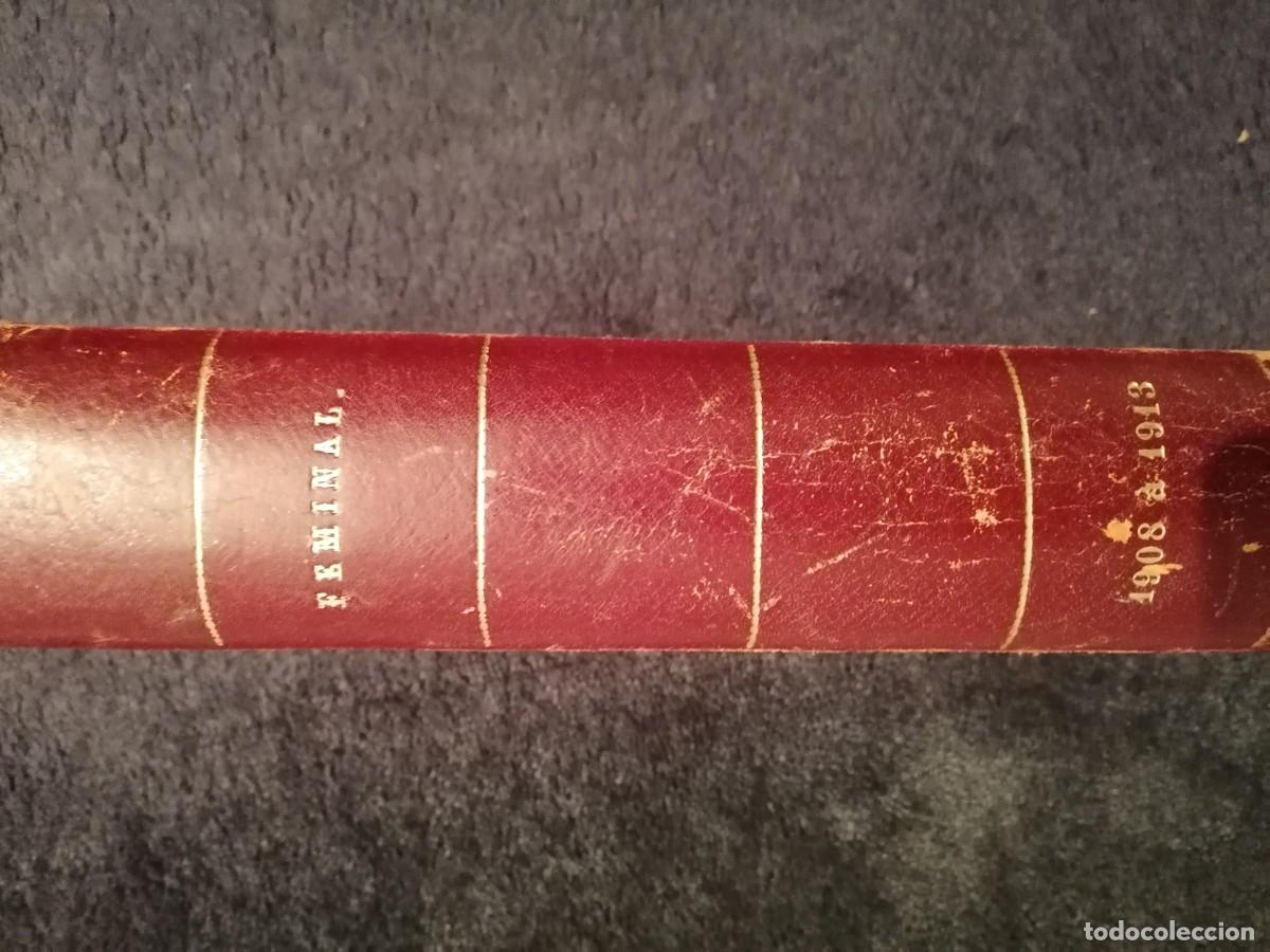 Coleccionismo de revistas y peri&oacute;dicos: Revista Feminal de 1908 a 1913