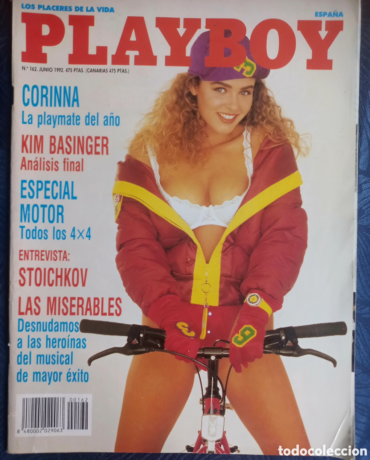 Coleccionismo de revistas y peri&oacute;dicos: Playboy (N.&ordm; 162, junio de 1992) CORINNA HARNEY