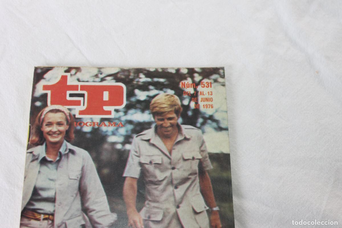 Coleccionismo de revistas y peri&oacute;dicos: TELEPROGRAMA N&ordm; 531 NACIDA LIBRE 1976 - Foto 2
