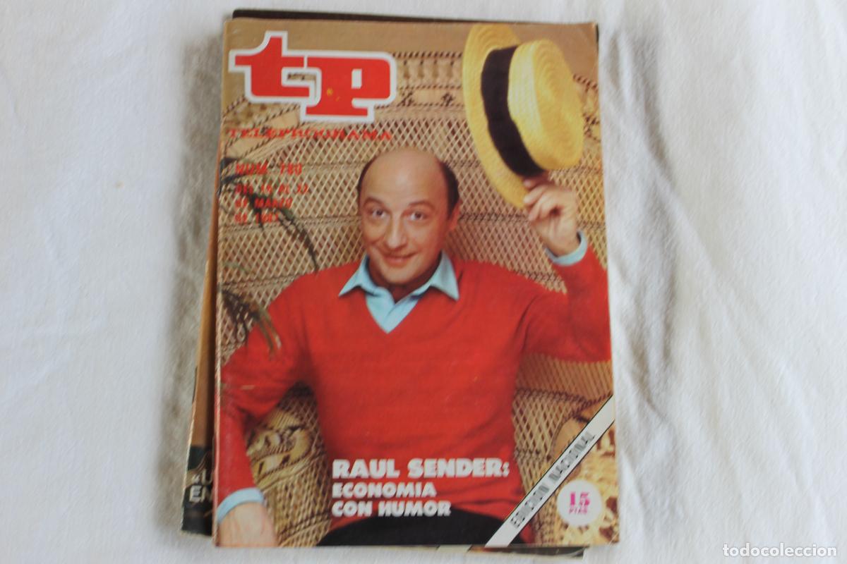 Coleccionismo de revistas y peri&oacute;dicos: TELEPROGRAMA N&ordm; 780 RAUL SENDER 1981