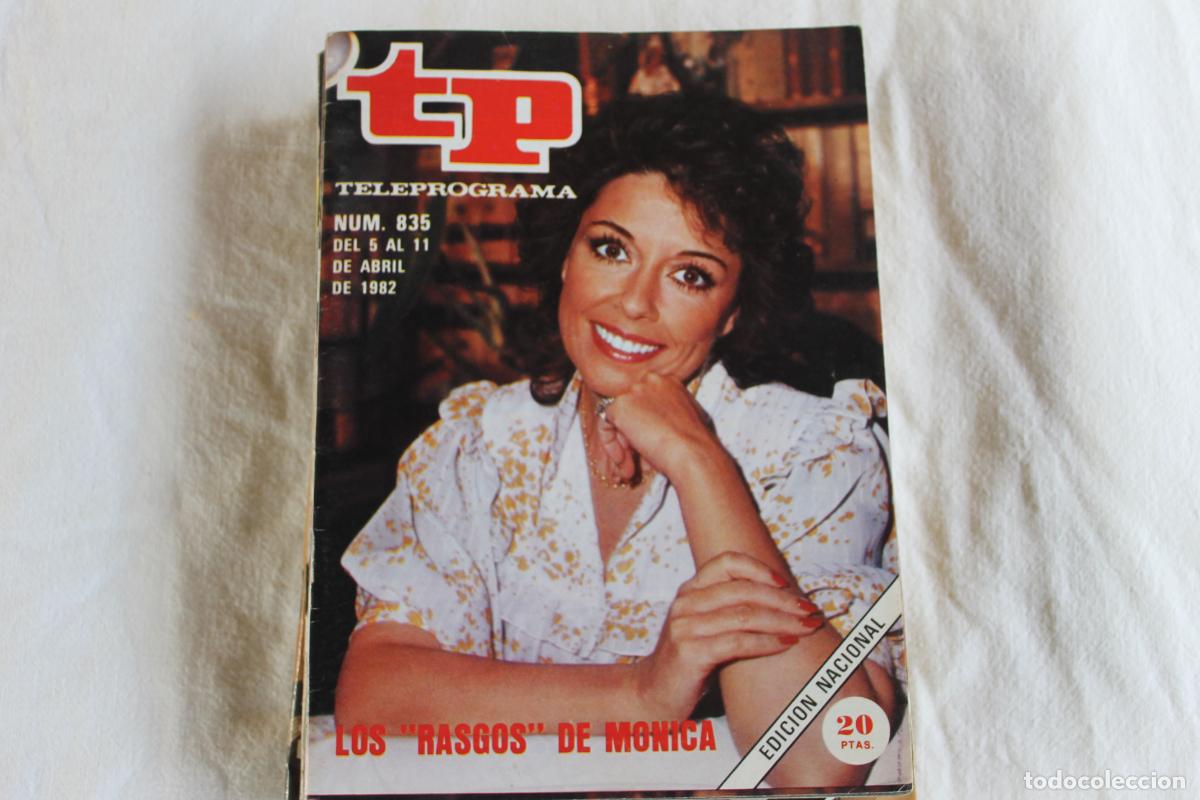 Coleccionismo de revistas y peri&oacute;dicos: TELEPROGRAMA N&ordm; 835 LOS RASGOS DE MONICA RANDALL 1982