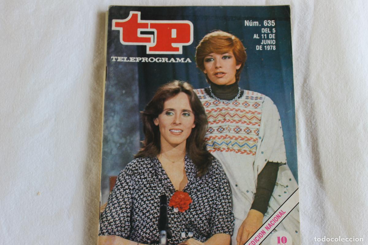 Coleccionismo de revistas y peri&oacute;dicos: TELEPROGRAMA N&ordm; 635 MERCEDES MILA 1978