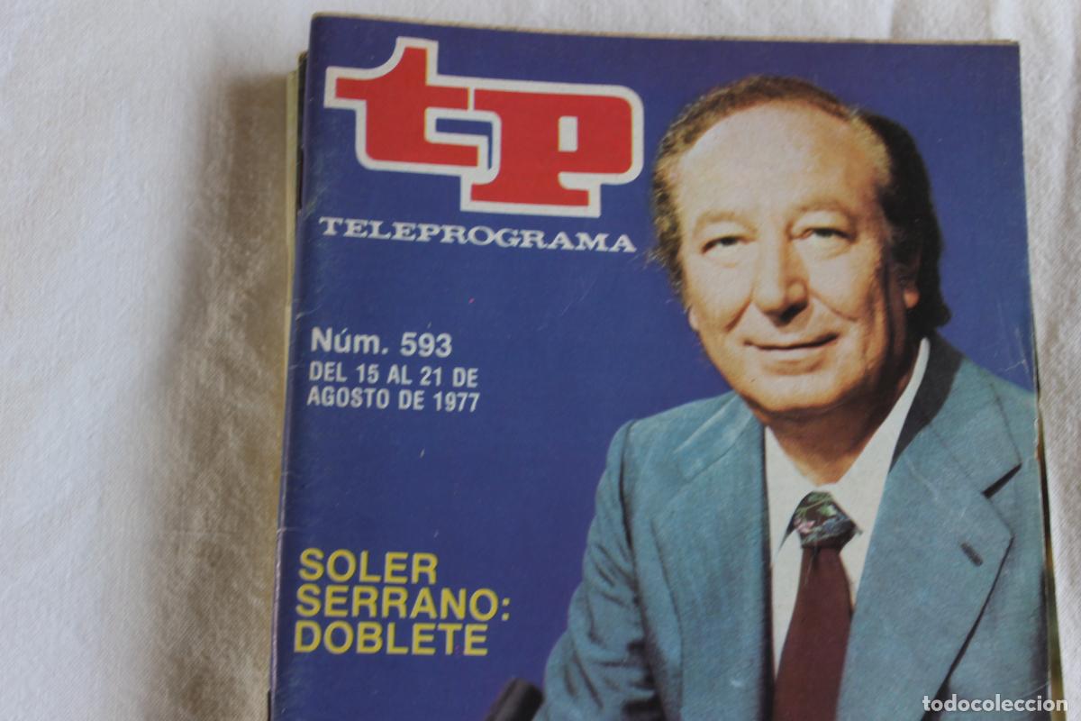 Coleccionismo de revistas y peri&oacute;dicos: TELEPROGRAMA N&ordm; 593 SOLER SERRANO 1977 - Foto 2