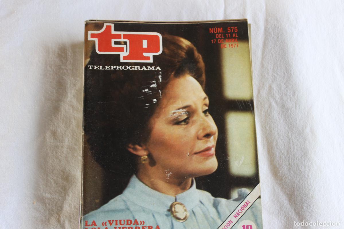Coleccionismo de revistas y peri&oacute;dicos: TELEPROGRAMA N&ordm; 575 LA VIUDA LOLA HERRERA