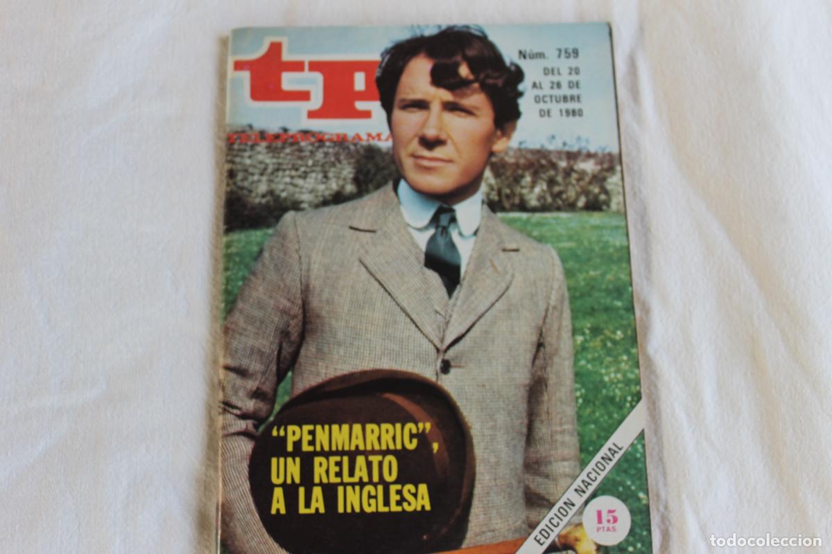Coleccionismo de revistas y peri&oacute;dicos: TELEPROGRAMA N&ordm; 759 PENMARRIC 1980