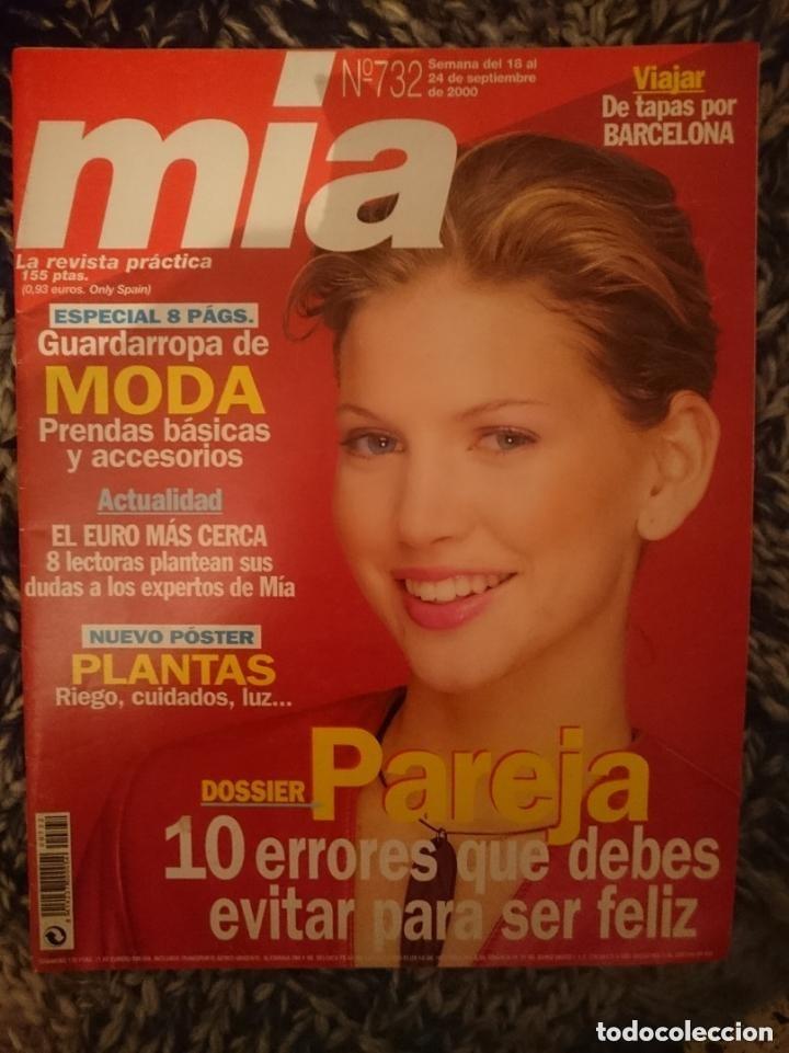 Coleccionismo de revistas y peri&oacute;dicos: mia n 732 -18-24 septiembre 2000-guardarropa de moda-prendas b&aacute;sicas y accesorios-pareja feliz
