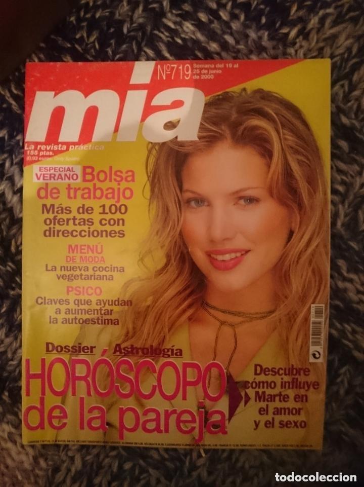 Coleccionismo de revistas y peri&oacute;dicos: mia n 719 -19-25 junio 2000-hor&oacute;scopo de la pareja-marte en amor y sexo-aumentar la autoestima