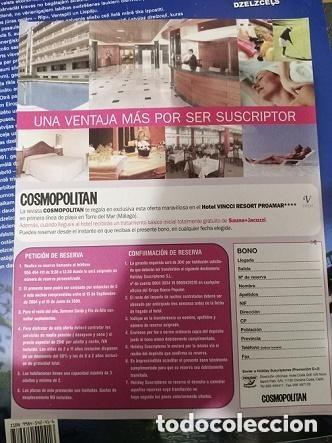 Coleccionismo de revistas y peri&oacute;dicos: HOJA DE SUBSCRIPCION DE REVISTA COSMOPOLITAN