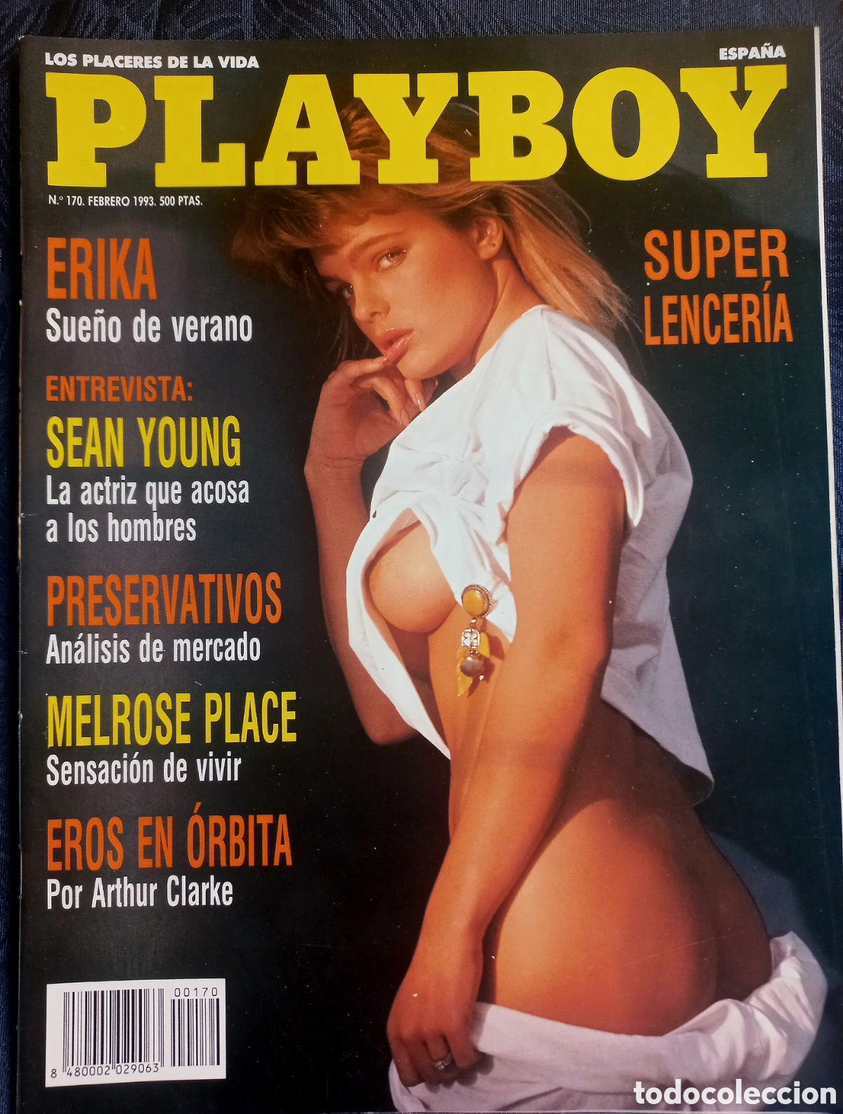 Coleccionismo de revistas y peri&oacute;dicos: REVISTA PLAYBOY ESPA&Ntilde;A N&deg;170. ERIKA ELENIAK. 1993