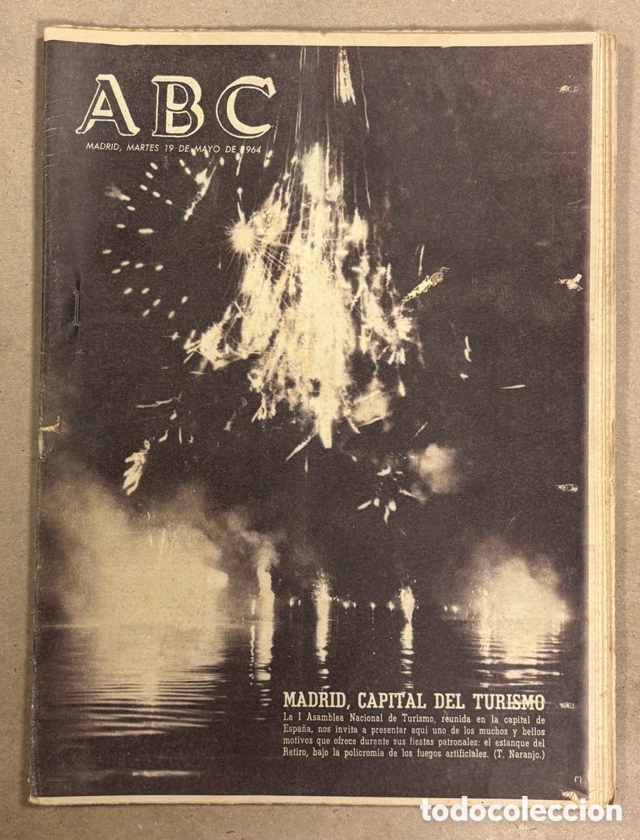 Coleccionismo de revistas y peri&oacute;dicos: ABC (19 MAYO 1964) MADRID CAPITAL DEL TURISMO, ANIVERSARIO BATALLA ALBUERA, MISS ESPA&Ntilde;A EN PALMA
