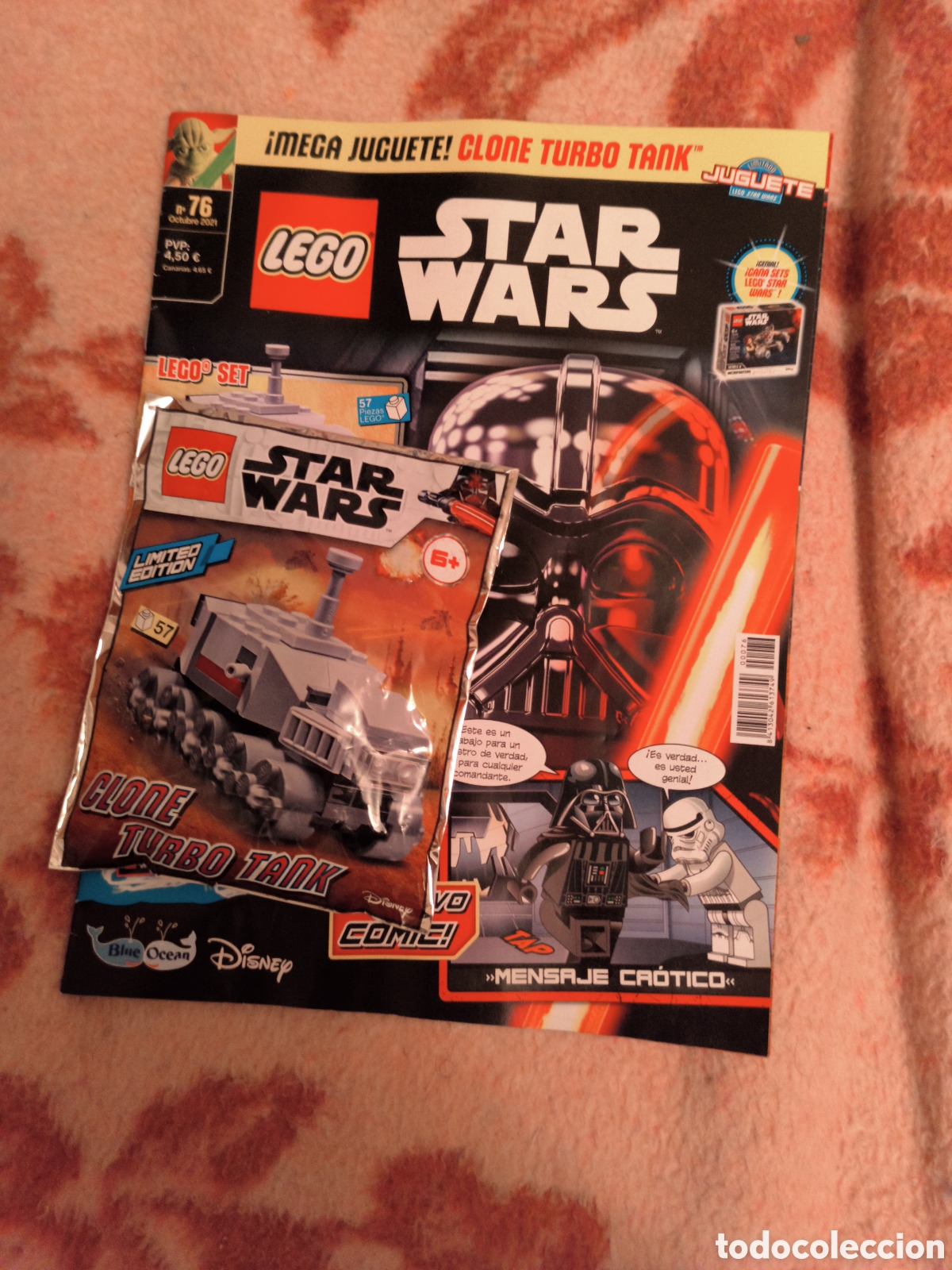 Coleccionismo de revistas y peri&oacute;dicos: Lego Revista Star Wars n&deg; 76 Nueva