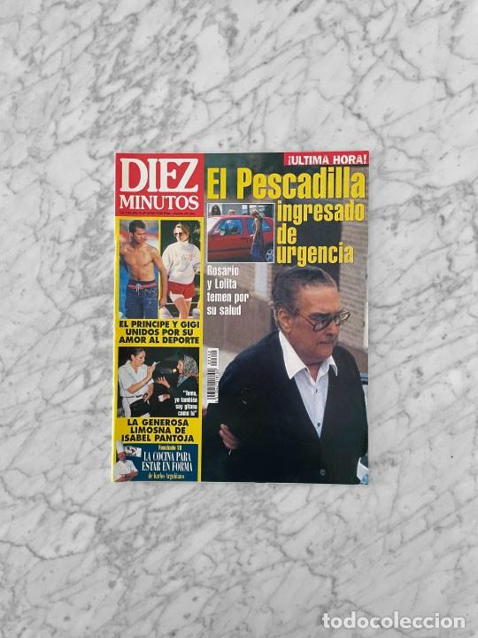 Coleccionismo de revistas y peri&oacute;dicos: DIEZ MINUTOS - 1996 - ISABEL PANTOJA, ANA OBREGON, TERENCI MOIX, VALERIA MAZZA, GARBI&Ntilde;E ABASOLO