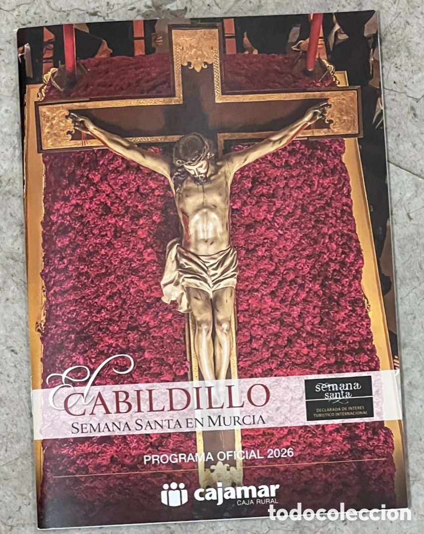 Coleccionismo de revistas y peri&oacute;dicos: Revista / Programa. El Cabildillo. Semana Santa. Murcia. 2026.