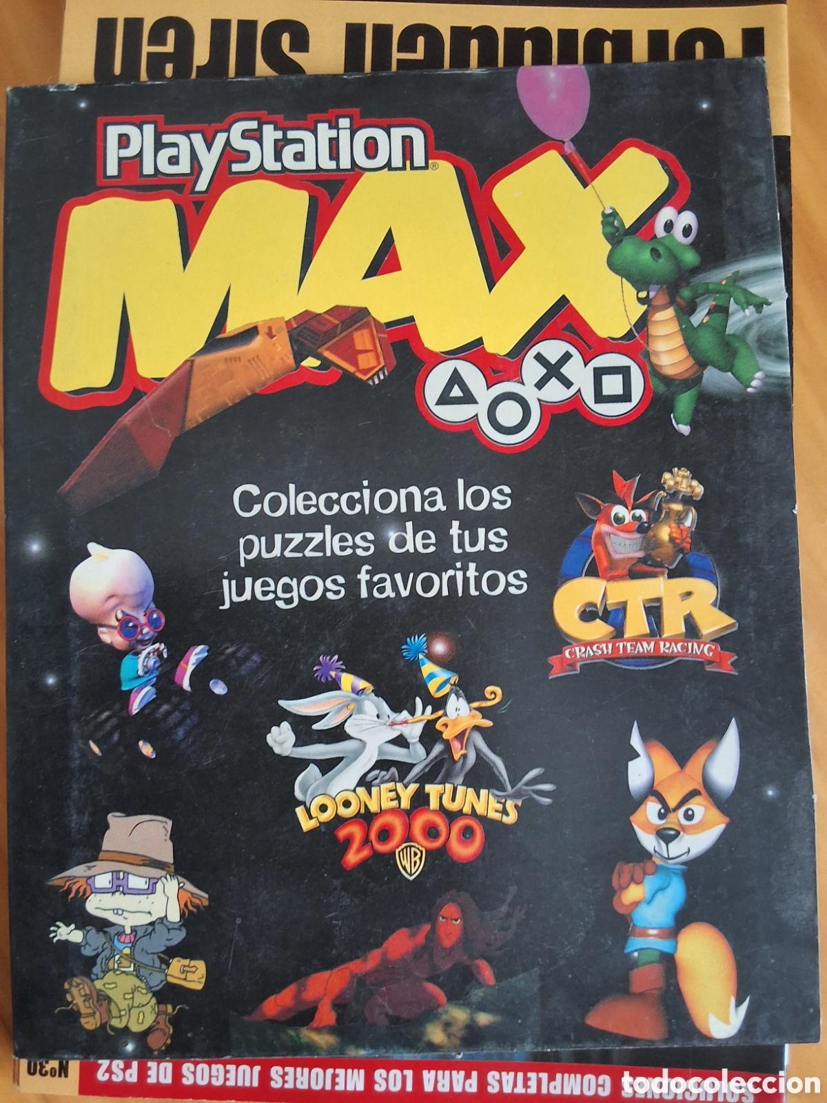 Colecionismo de Revistas e Jornais: Puzzle tarzan PlayStation max revista