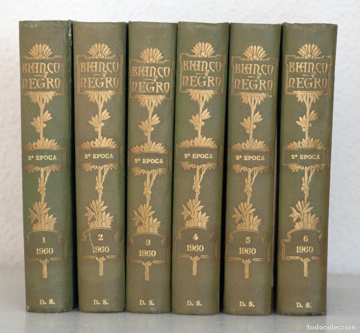 Coleccionismo de revistas y peri&oacute;dicos: Lote Revistas Blanco y Negro - Encuadernaci&oacute;n original