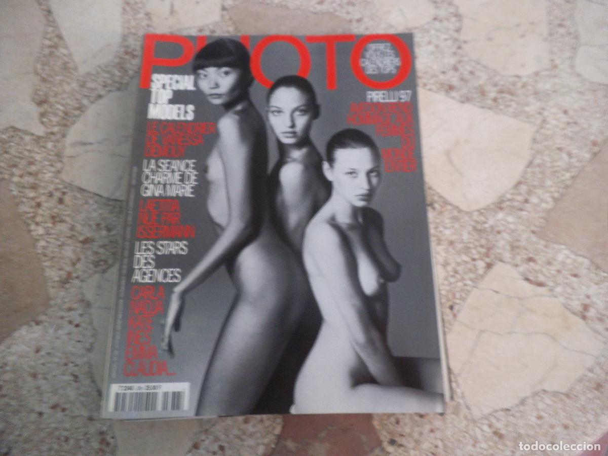 Coleccionismo de revistas y peri&oacute;dicos: photo francesa n&ordm; 336, special top models, carla nadja, kate, ines, emma, claudia