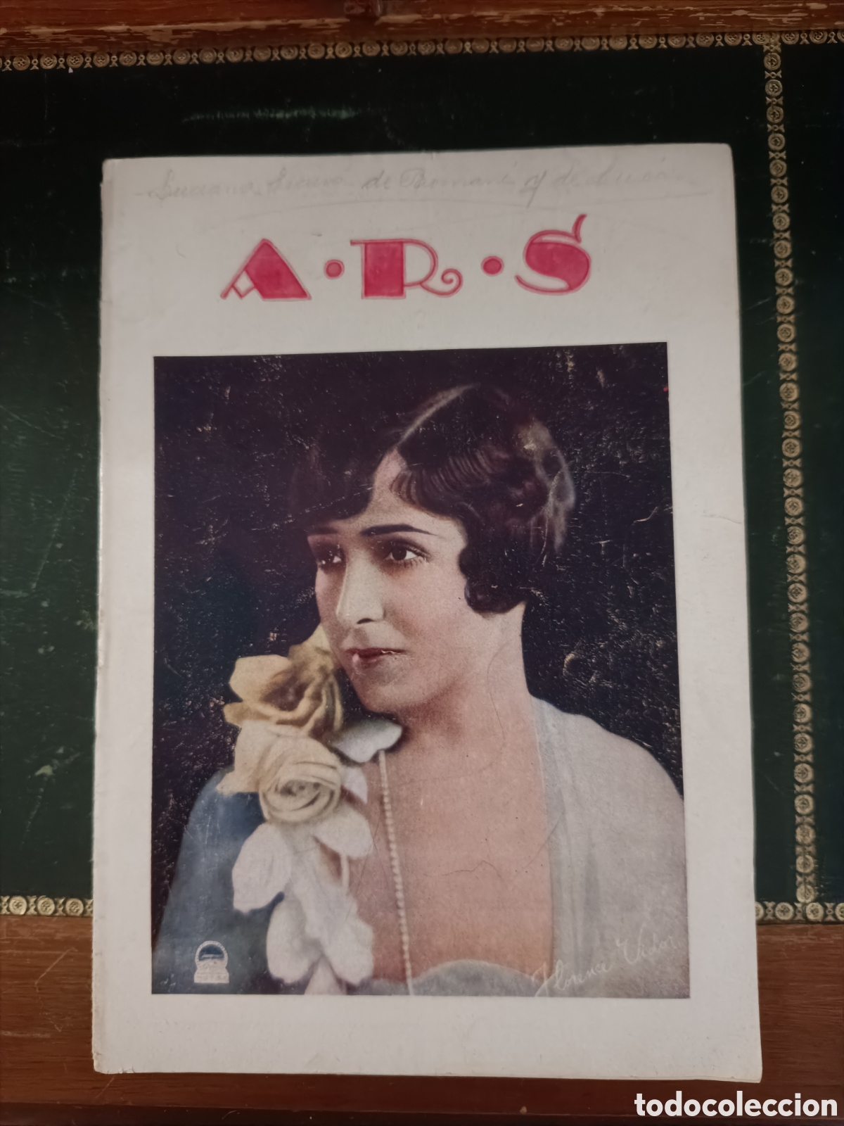 Coleccionismo de revistas y peri&oacute;dicos: A.R.S. REVISTA PROGRAMA PALACIO DE LA M&Uacute;SICA MADRID 1927 CON D&Iacute;PTCO EN INTERIOR HOTEL IMPERIAL