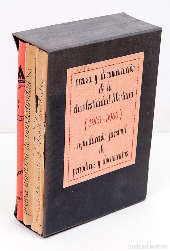 Coleccionismo de revistas y peri&oacute;dicos: PRENSA Y DOCUMENTACI&Oacute;N DE LA CLANDESTINIDAD LIBERTARIA (1945-1966) - FACS&Iacute;MIL