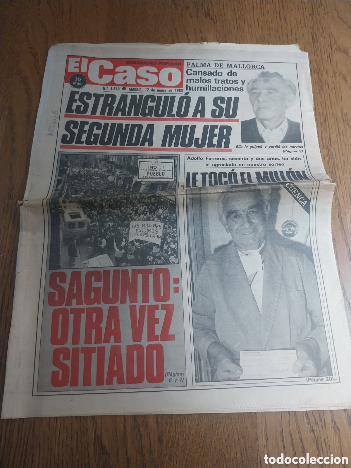 Coleccionismo de revistas y peri&oacute;dicos: EL CASO 1983 SAGUNTO OTRA VEZ