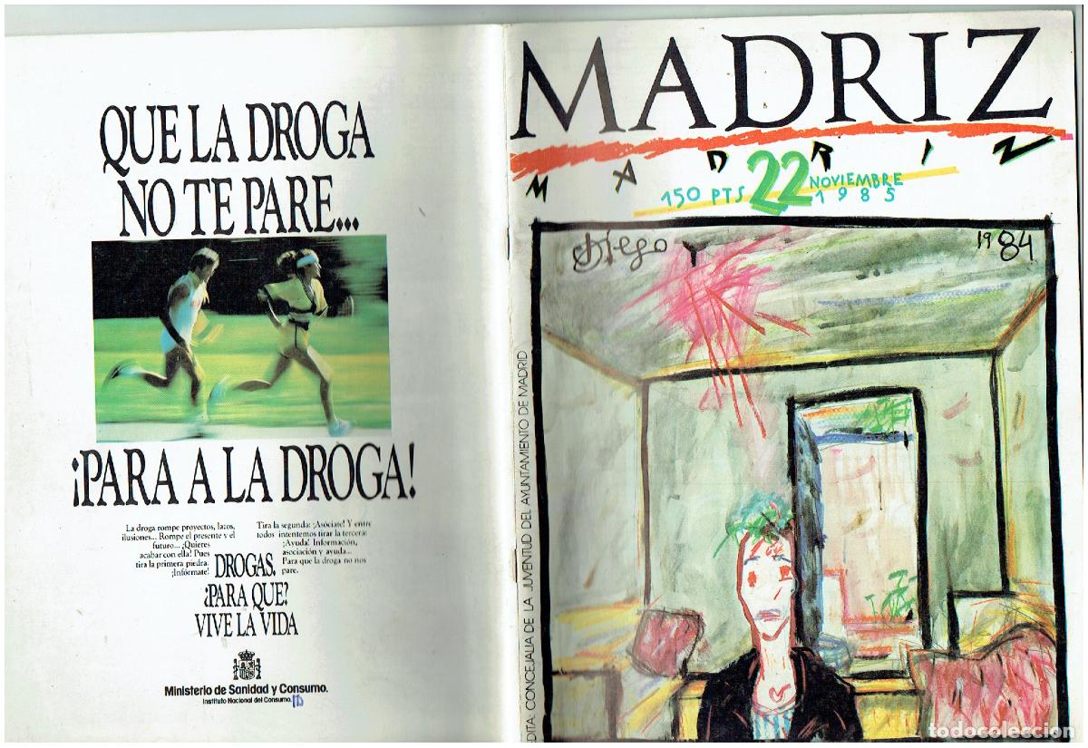 Coleccionismo de revistas y peri&oacute;dicos: MADRIZ. REVISTA. N&ordm; 22. NOVIEMBRE 1985. (B/39.3 RUM)