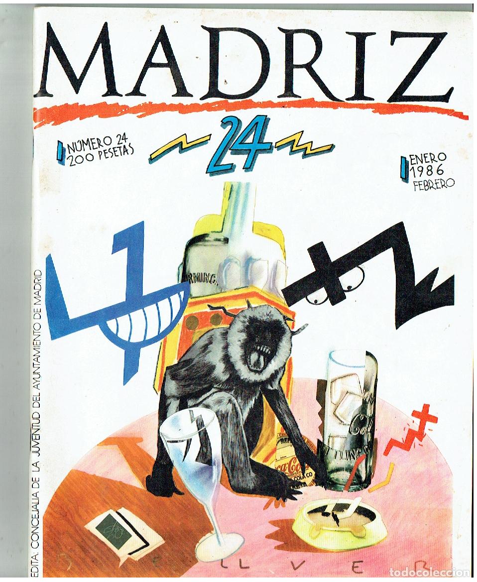 Collezionismo di Riviste e Giornali: MADRIZ. REVISTA. N&ordm; 24. ENERO 1986. (B/39.3 RUM)