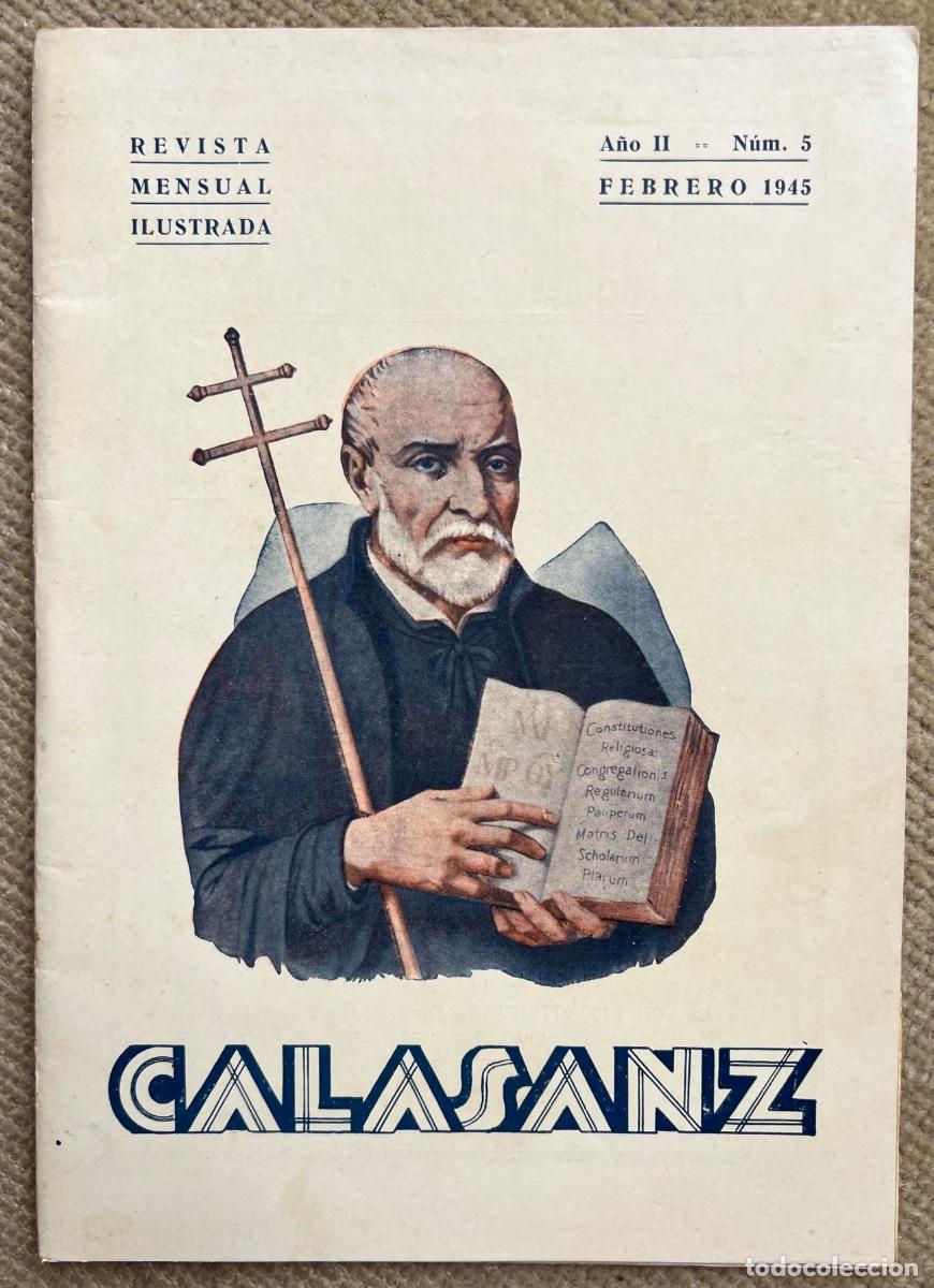 Collection Magazines and Newspapers: Calasanz Revista Mensual Ilustrada (A&ntilde;o II - N&deg; 5) Santander, Febrero 1945