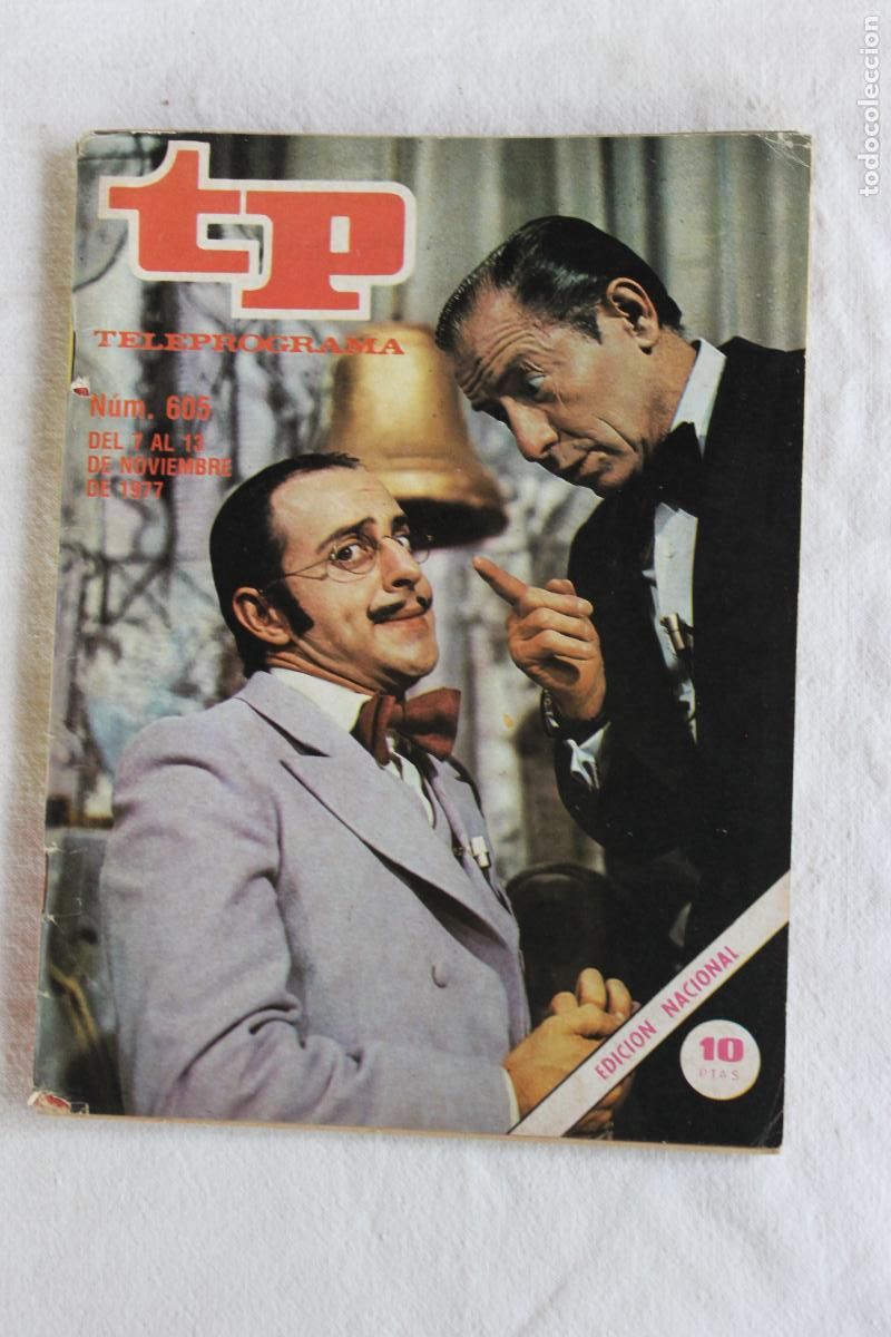 Coleccionismo de revistas y peri&oacute;dicos: TELEPROGRAMA N&ordm; 605 DON CICUTA 1977